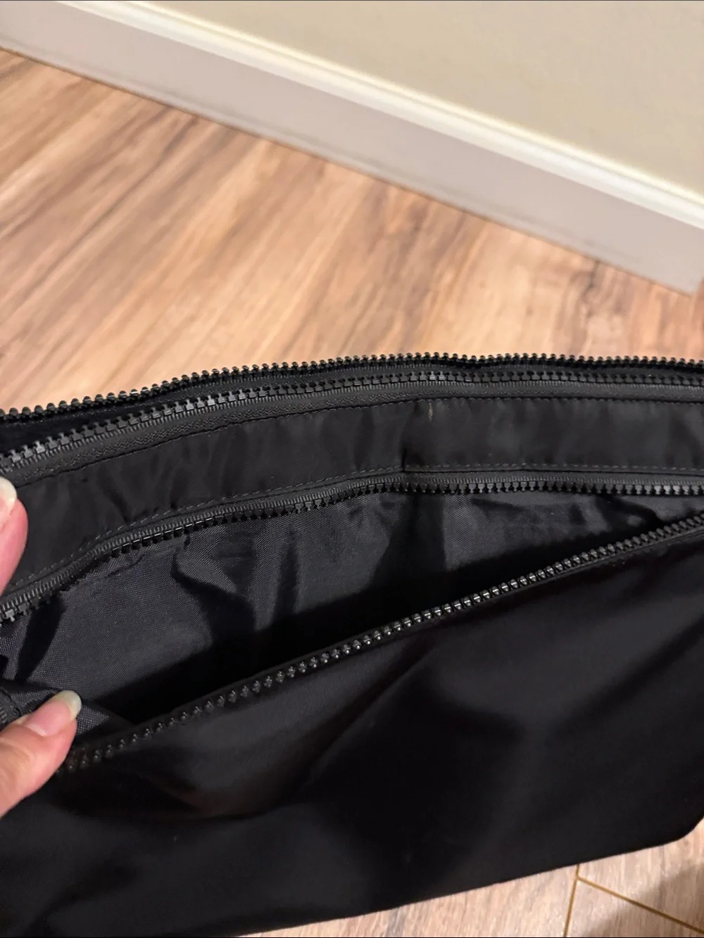 Incase Black Nylon Laptop Sleeve with Front Zip Pocket